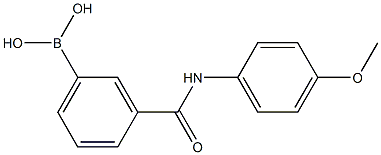 (3-((4-Methoxyphenyl)carbaMoyl)phenyl)boronic acid CAS#: 874459-99-1