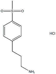 3-(4-(Methylsulfonyl)phenyl)propan-1-amine hydrochloride CAS#: 857392-90-6