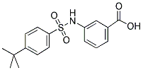 3-[4-(TERT-BUTYL)PHENYLSULFONAMIDO]BENZOIC ACID CAS#: 881819-36-9