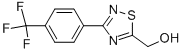 (3-[4-(TRIFLUOROMETHYL)PHENYL]-1,2,4-THIADIAZOL-5-YL)METHANOL CAS#: 851224-81-2