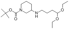 3-(4,4-DIETHOXY-BUTYLAMINO)-PIPERIDINE-1-CARBOXYLIC ACID TERT-BUTYL ESTER CAS#: 864684-94-6