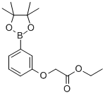 [3-(4,4,5,5-TETRAMETHYL-[1,3,2]DIOXABOROLAN-2-YL)-PHENOXY]-ACETIC ACID ETHYL ESTER CAS#: 850411-07-3