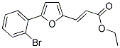 3-[5-(2-BROMO-PHENYL)-FURAN-2-YL]-ACRYLIC ACID ETHYL ESTER CAS#: 886496-89-5