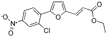 3-[5-(2-CHLORO-4-NITRO-PHENYL)-FURAN-2-YL]-ACRYLIC ACID ETHYL ESTER CAS#: 886496-41-9