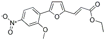 3-[5-(2-METHOXY-4-NITRO-PHENYL)-FURAN-2-YL]-ACRYLIC ACID ETHYL ESTER CAS#: 886496-32-8