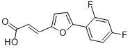 3-[5-(2,4-DIFLUOROPHENYL)-2-FURYL]ACRYLIC ACID CAS#: 844891-16-3