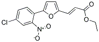 3-[5-(4-CHLORO-2-NITRO-PHENYL)-FURAN-2-YL]-ACRYLIC ACID ETHYL ESTER CAS#: 886496-44-2