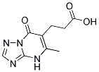 3-(5-METHYL-7-OXO-4,7-DIHYDRO-[1,2,4]TRIAZOLO-[1,5-A]PYRIMIDIN-6-YL)-PROPIONIC ACID CAS#: 878441-48-6
