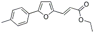 3-(5-P-TOLYL-FURAN-2-YL)-ACRYLIC ACID ETHYL ESTER CAS#: 886497-01-4