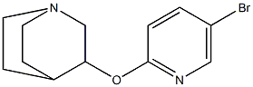 3-[(5-bromopyridin-2-yl)oxy]quinuclidine CAS#: 855302-57-7