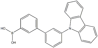 3'-(9-Carbazolyl)biphenyl-3-boronic acid, 98% CAS#: 854952-42-4