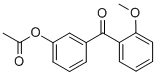 3-ACETOXY-2'-METHOXYBENZOPHENONE CAS#: 890099-24-8