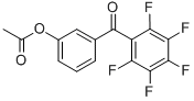 3-ACETOXY-2',3',4',5',6'-PENTAFLUOROBENZOPHENONE CAS#: 890099-26-0
