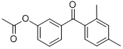 3-ACETOXY-2',4'-DIMETHYLBENZOPHENONE CAS#: 890099-08-8