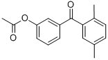 3-ACETOXY-2',5'-DIMETHYLBENZOPHENONE CAS#: 890099-11-3