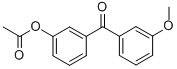 3-ACETOXY-3'-METHOXYBENZOPHENONE CAS#: 890099-27-1