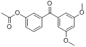 3-ACETOXY-3',5'-DIMETHOXYBENZOPHENONE CAS#: 890099-02-2