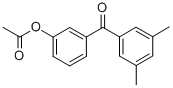3-ACETOXY-3',5'-DIMETHYLBENZOPHENONE CAS#: 890099-20-4