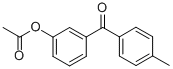 3-ACETOXY-4'-METHYLBENZOPHENONE CAS#: 890099-36-2