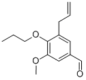 3-ALLYL-5-METHOXY-4-PROPOXY-BENZALDEHYDE CAS#: 876709-19-2