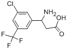 3-AMINO-3-(3-CHLORO-5-TRIFLUOROMETHYL-PHENYL)-PROPIONIC ACID CAS#: 887583-74-6