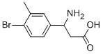 3-AMINO-3-(4-BROMO-3-METHYL-PHENYL)-PROPIONIC ACID CAS#: 887594-46-9