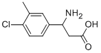3-AMINO-3-(4-CHLORO-3-METHYL-PHENYL)-PROPIONIC ACID CAS#: 887594-50-5