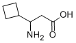 3-AMINO-3-CYCLOBUTYL-PROPIONIC ACID CAS#: 887584-53-4