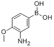 3-AMINO-4-METHOXYPHENYLBORONIC ACID CAS#: 879893-98-8