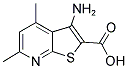 3-AMINO-4,6-DIMETHYL-THIENO[2,3-B]PYRIDINE-2-CARBOXYLIC ACID CAS#: 884240-57-7