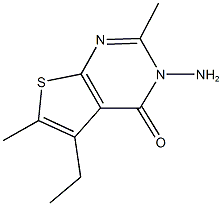 3-AMINO-5-ETHYL-2,6-DIMETHYLTHIENO[2,3-D]PYRIMIDIN-4(3H)-ONE CAS#: 832740-48-4