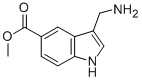 3-AMINOMETHYL-1H-INDOLE-5-CARBOXYLIC ACID METHYL ESTER CAS#: 887582-73-2