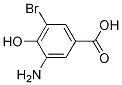 3-AMino-5-broMo-4-hydroxybenzoic acid CAS#: 860182-21-4