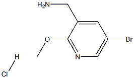 3-AMinoMethyl-5-broMo-2-Methoxypyridine hydrochloride CAS#: 887581-33-1