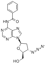 3'-AZIDO-N6-BENZOYL-2',3'-DIDEOXYADENOSINE CAS#: 869354-89-2