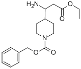 3-Amino-3-(4'-Cbz)piperidine-propionic acid ethyl ester CAS#: 886362-29-4