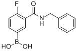 3-(BENZYLCARBAMOYL)-4-FLUOROBENZENEBORONIC ACID CAS#: 874219-22-4