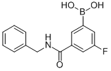 3-(BENZYLCARBAMOYL)-5-FLUOROBENZENEBORONIC ACID CAS#: 874219-41-7