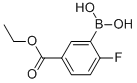 3-BORONO-4-FLUOROBENZOIC ACID ETHYL ESTER CAS#: 874219-60-0