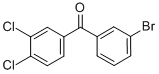3-BROMO-3',4'-DICHLOROBENZOPHENONE CAS#: 844879-39-6