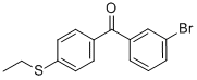 3-BROMO-4'-(ETHYLTHIO)BENZOPHENONE CAS#: 844879-52-3