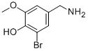 3-BROMO-4-HYDROXY-5-METHOXYBENZYLAMINE CAS#: 887583-18-8