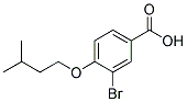 3-BROMO-4-(ISOPENTYLOXY)BENZOIC ACID CAS#: 881596-09-4