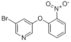 3-BROMO-5-(2-NITROPHENOXY)PYRIDINE CAS#: 883106-33-0