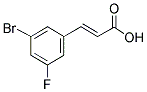 3-BROMO-5-FLUOROCINNAMIC ACID CAS#: 887268-21-5