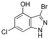 3-BROMO-6-CHLORO-4-HYDROXYINDAZOLE CAS#: 887569-62-2