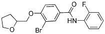 3-BROMO-N-(2-FLUOROPHENYL)-4-(TETRAHYDRO-2-FURANYLMETHOXY)BENZAMIDE CAS#: 883515-08-0