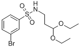 3-BROMO-N-(3,3-DIETHOXY-PROPYL)-BENZENESULFONAMIDE CAS#: 850349-38-1