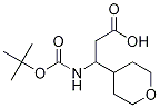 3-(Boc-aMino)-3-(4-tetrahydropyranyl)propanoic Acid CAS#: 887588-90-1