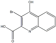 3-BroMo-4-hydroxyquinoline-2-carboxylic acid CAS#: 861357-59-7